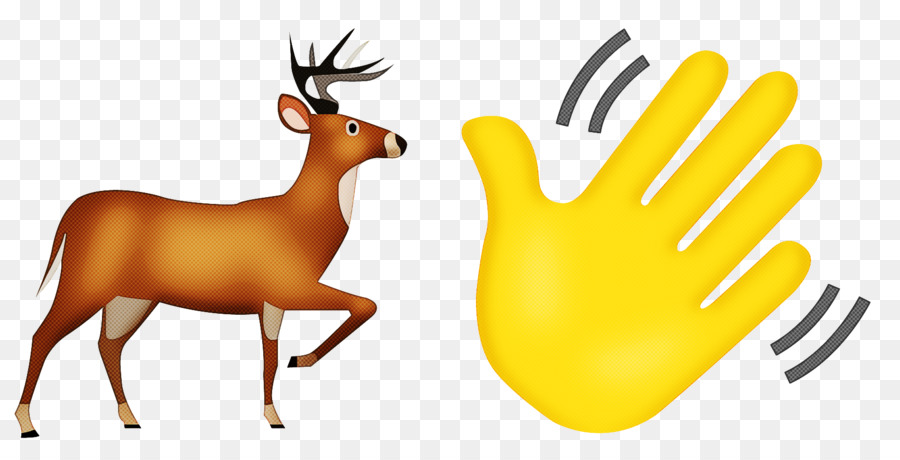 Reindeer，мультфильм PNG