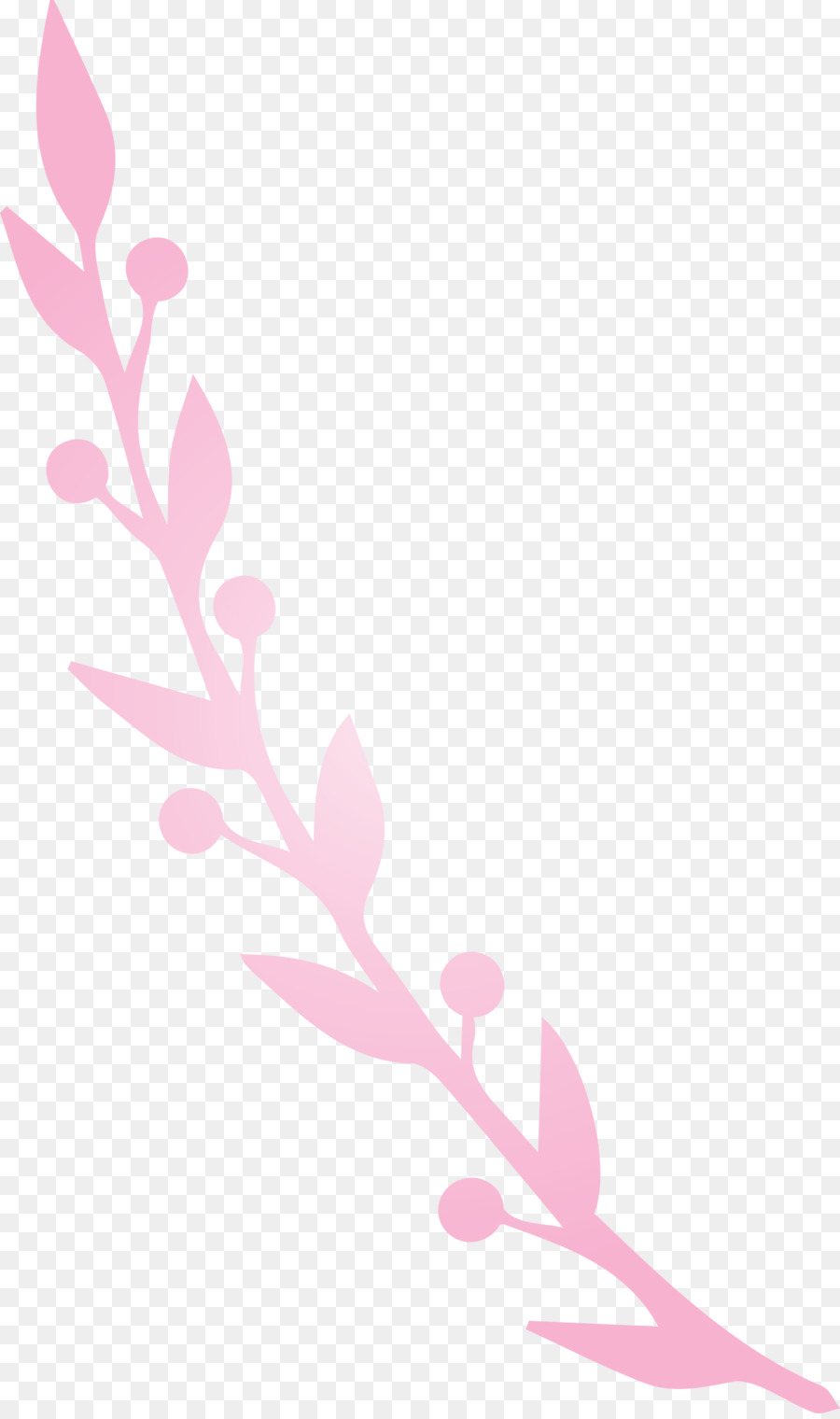 лепесток，розовый M PNG