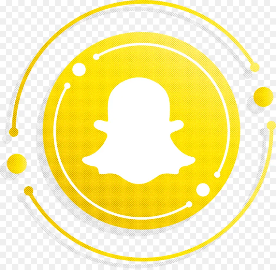 Значок Snapchat，Значок социальных сетей PNG