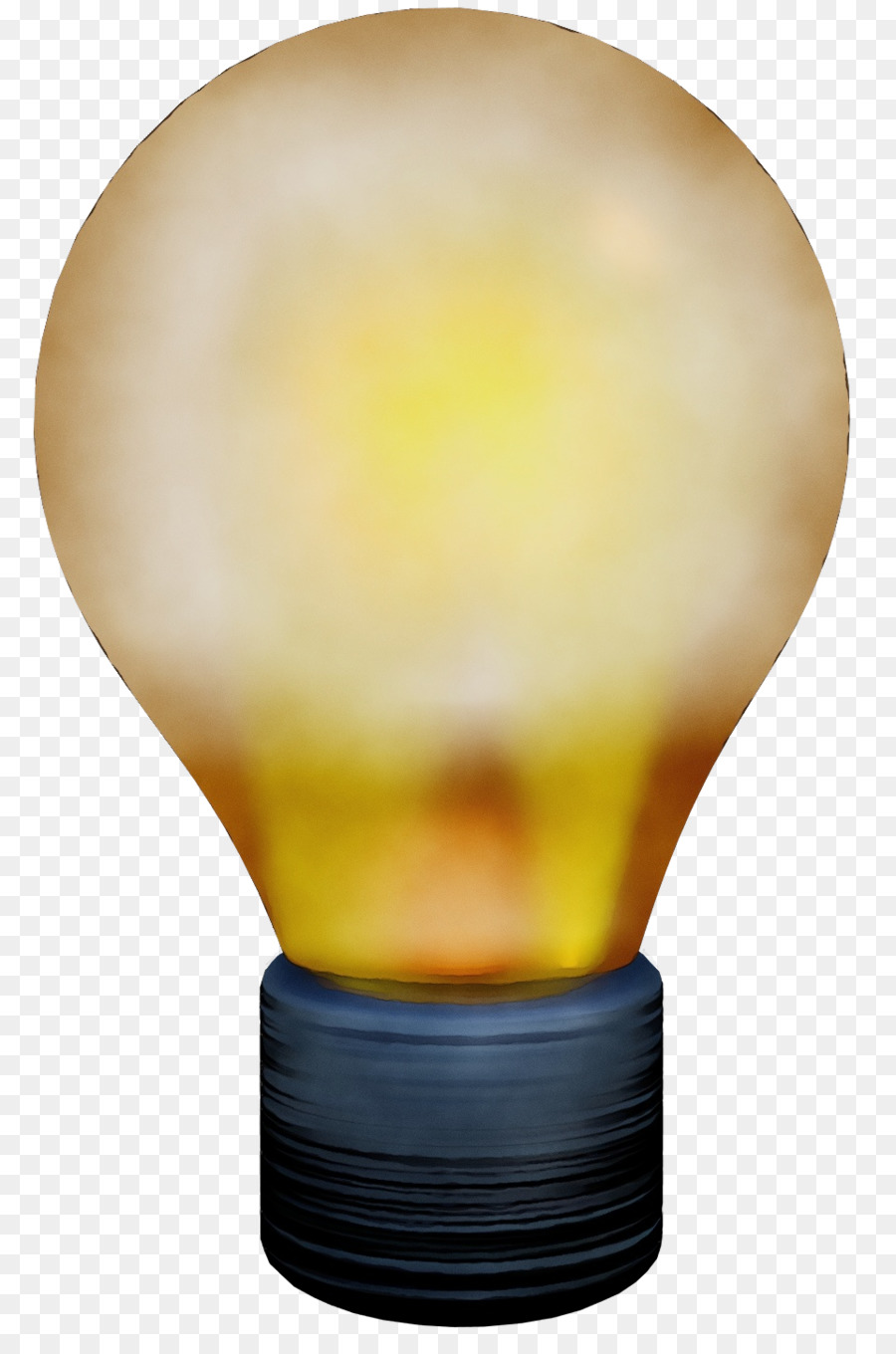 желтый，Лампа PNG