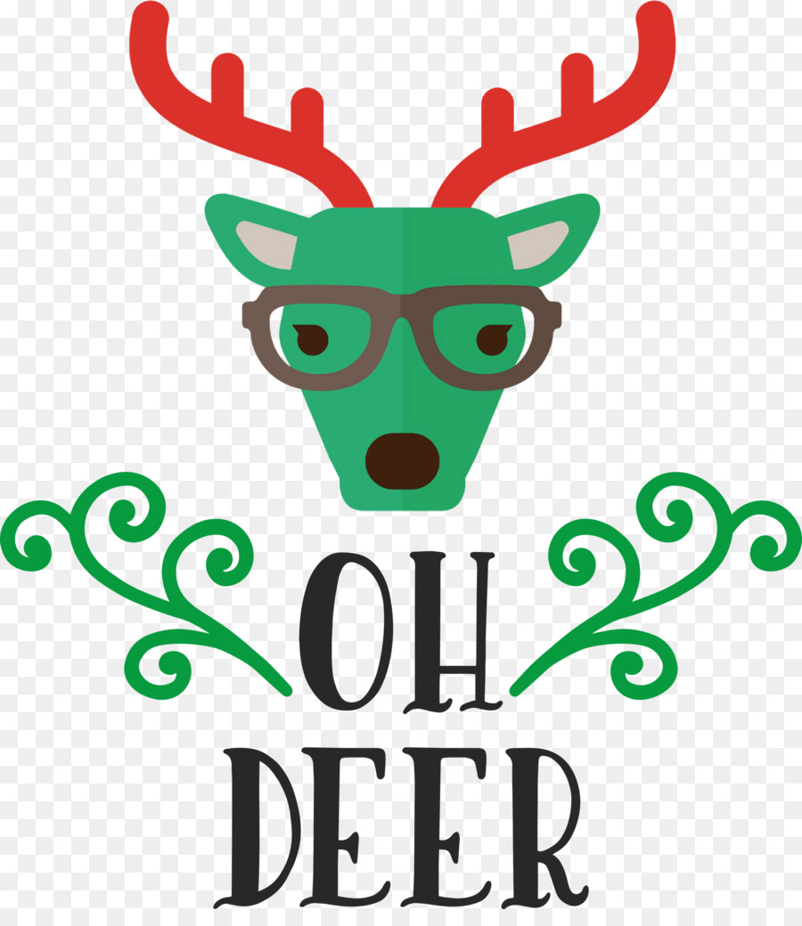 Reindeer，олень PNG