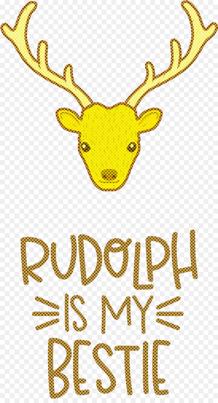 Reindeer，олень PNG