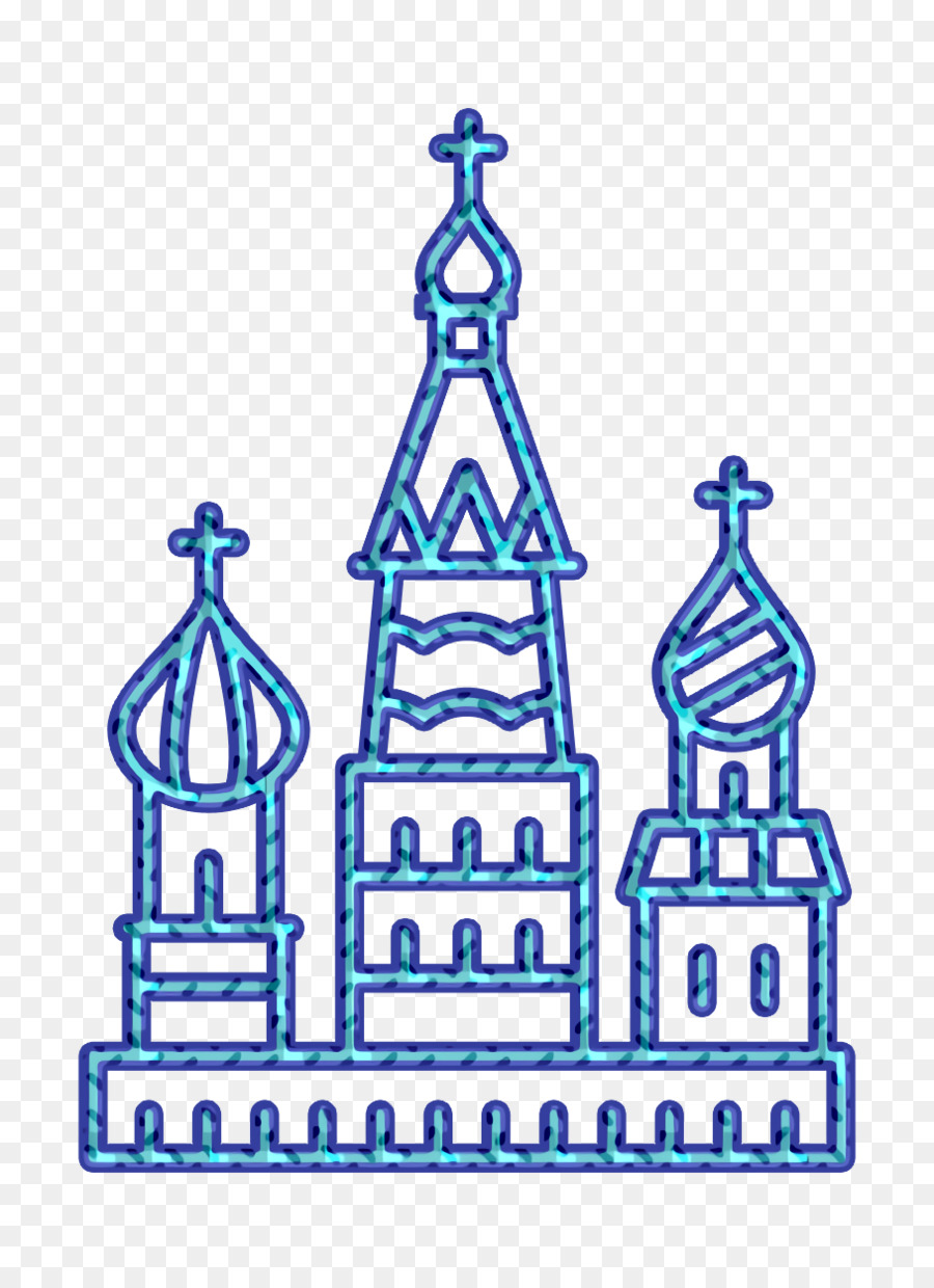 Собор Святого Василия Блаженного，День города Москвы PNG