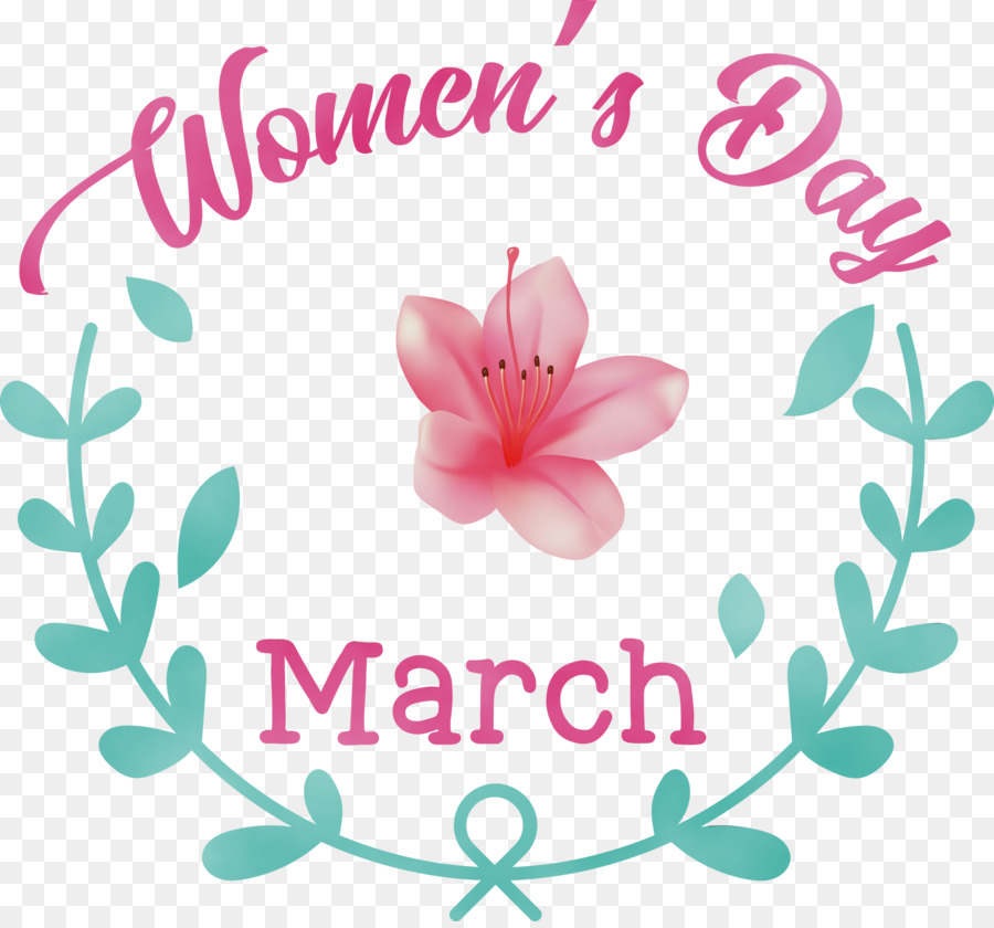 International Womens Day，цветочный дизайн PNG