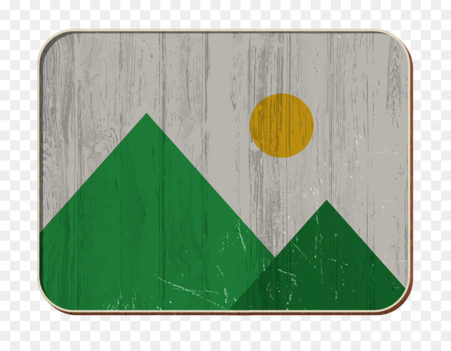 треугольник，зеленый PNG
