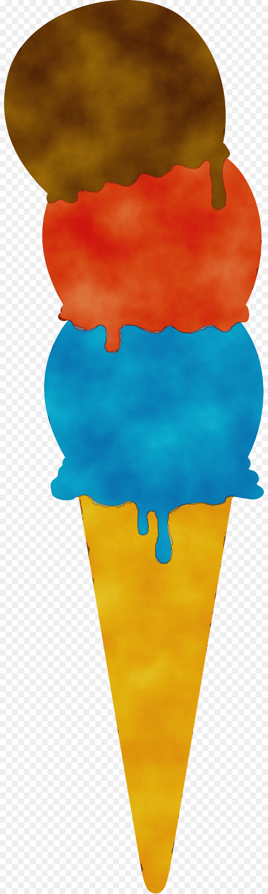 Ice Cream Cone，конусная PNG