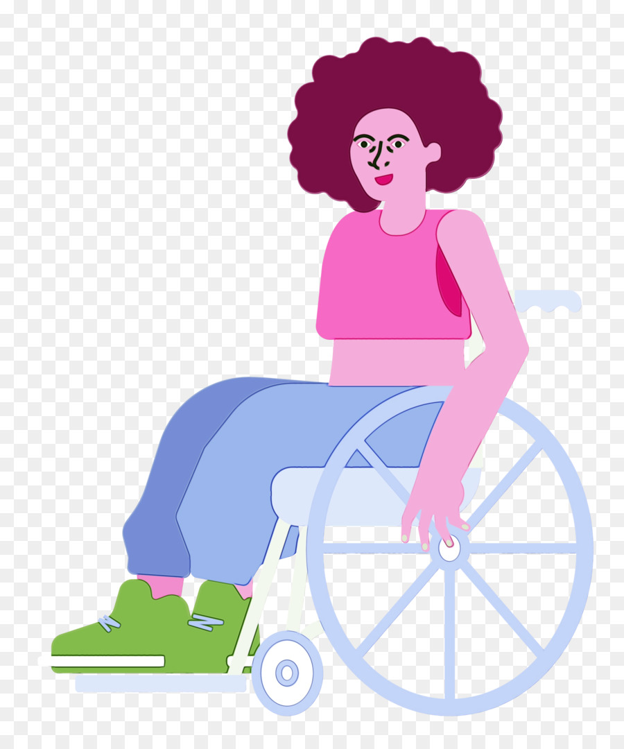 Безвозмездная，инвалидная коляска PNG