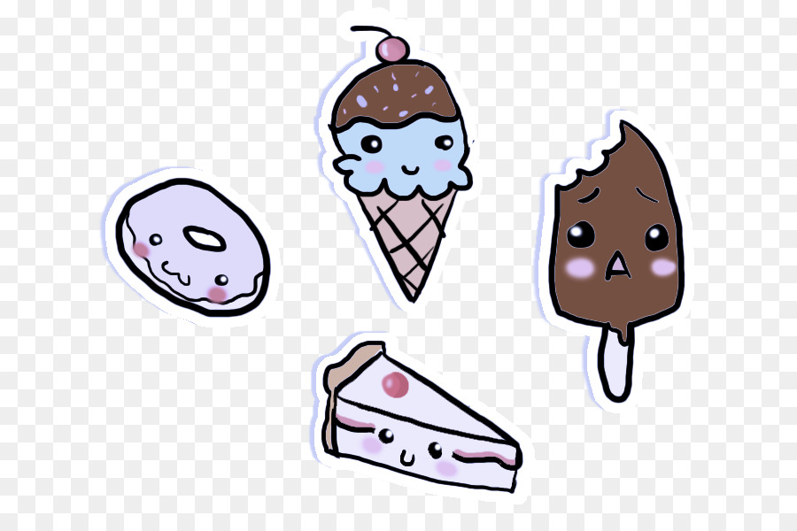 Ice Cream Cone，мультфильм PNG