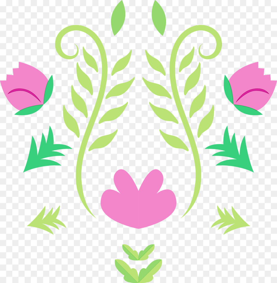 Лист，цветочный дизайн PNG