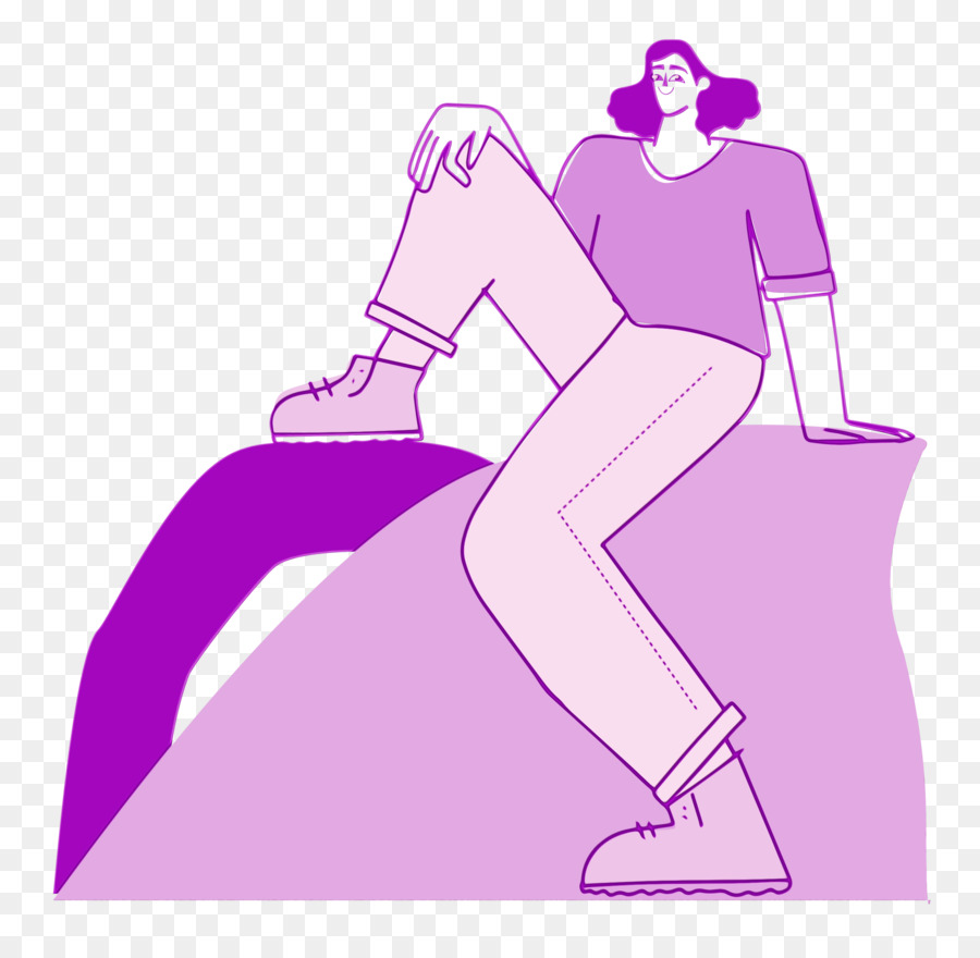 Одежда，Фиолетовый PNG