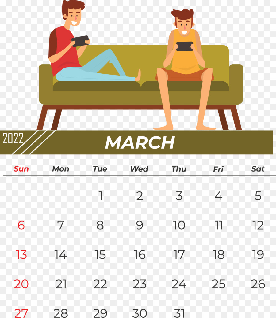 Календарь，календарный год PNG