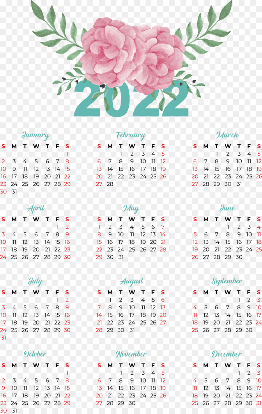 Календарь，Названия дней недели PNG