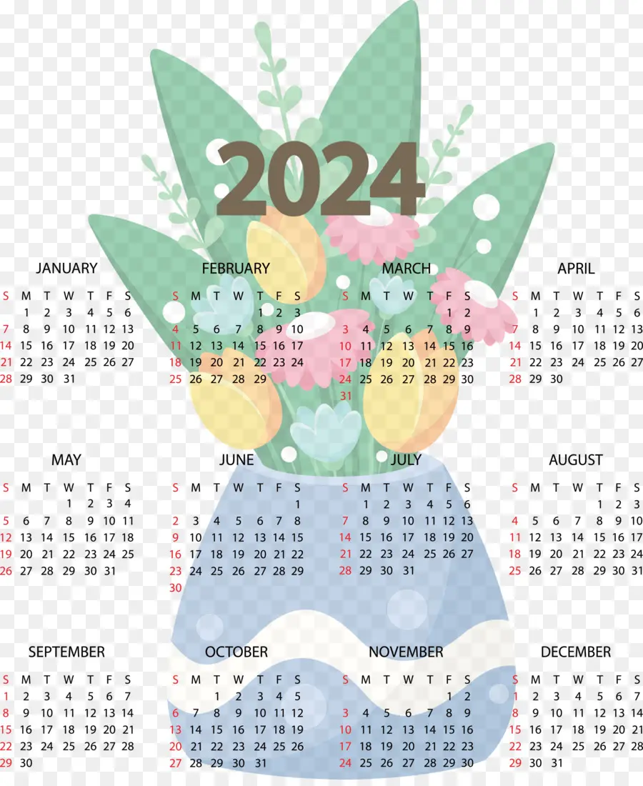 Календарь，цветок кадр PNG