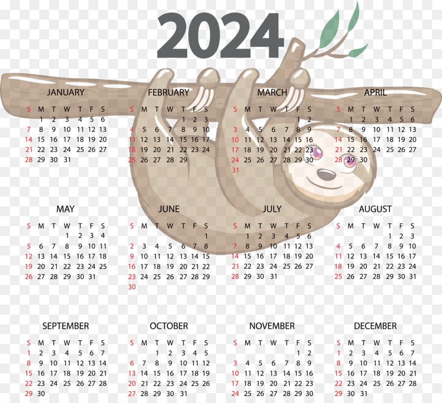 календарь，2023 Новый год PNG