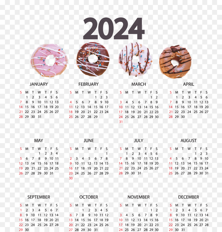 Календарь，Новый год PNG