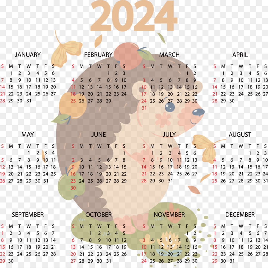 Календарь，юлианский календарь PNG