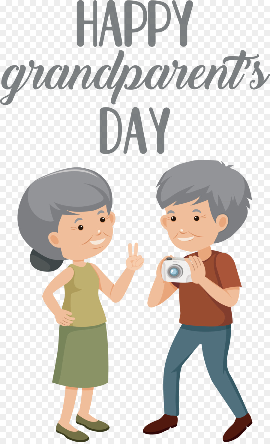 день бабушек и дедушек，День бабушек PNG