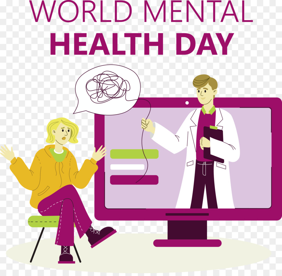 Всемирный день психического здоровья，Психическое здоровье PNG