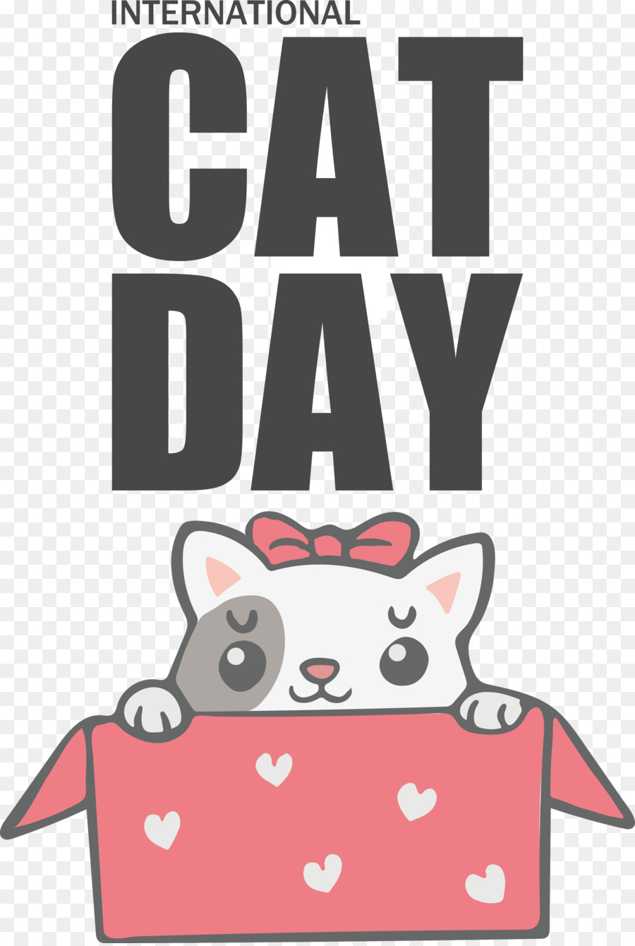 День кошки，Национальный День Кошек PNG