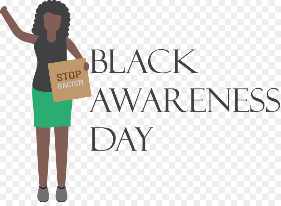 Black Awareness Day，день черного сознания PNG