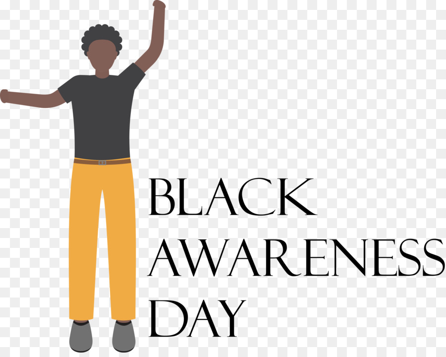 Black Awareness Day，день черного сознания PNG