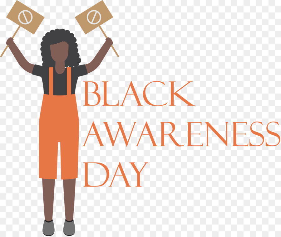 Black Awareness Day，день черного сознания PNG
