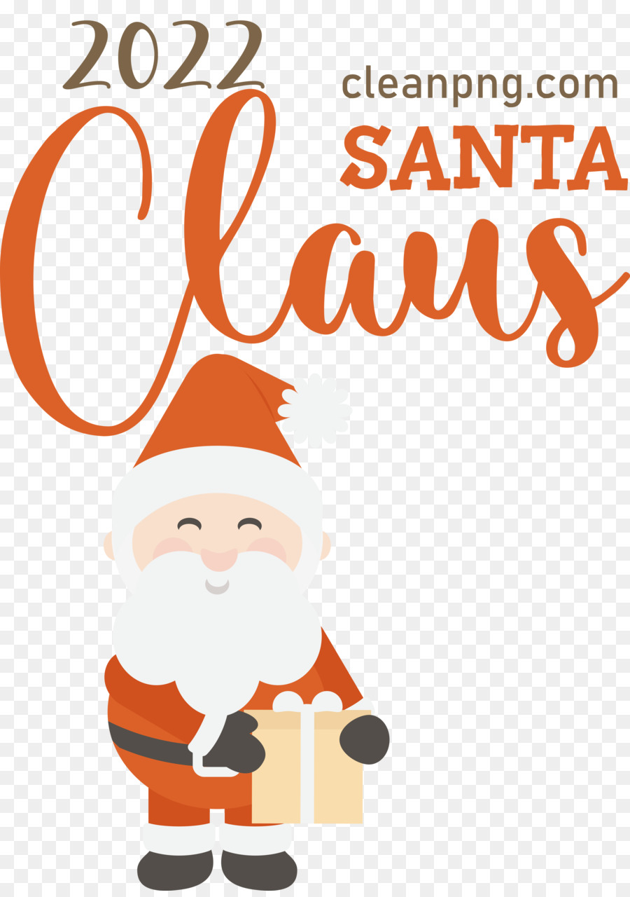 Санта Клаус，с Рождеством PNG