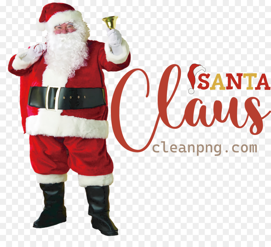 Санта Клаус，с Рождеством PNG