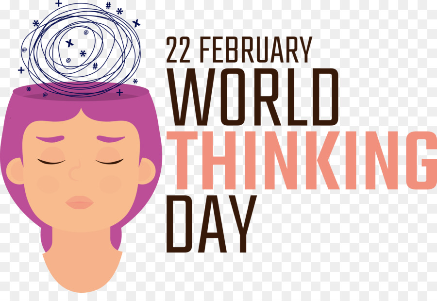 Всемирный День Размышлений，Думающий день PNG