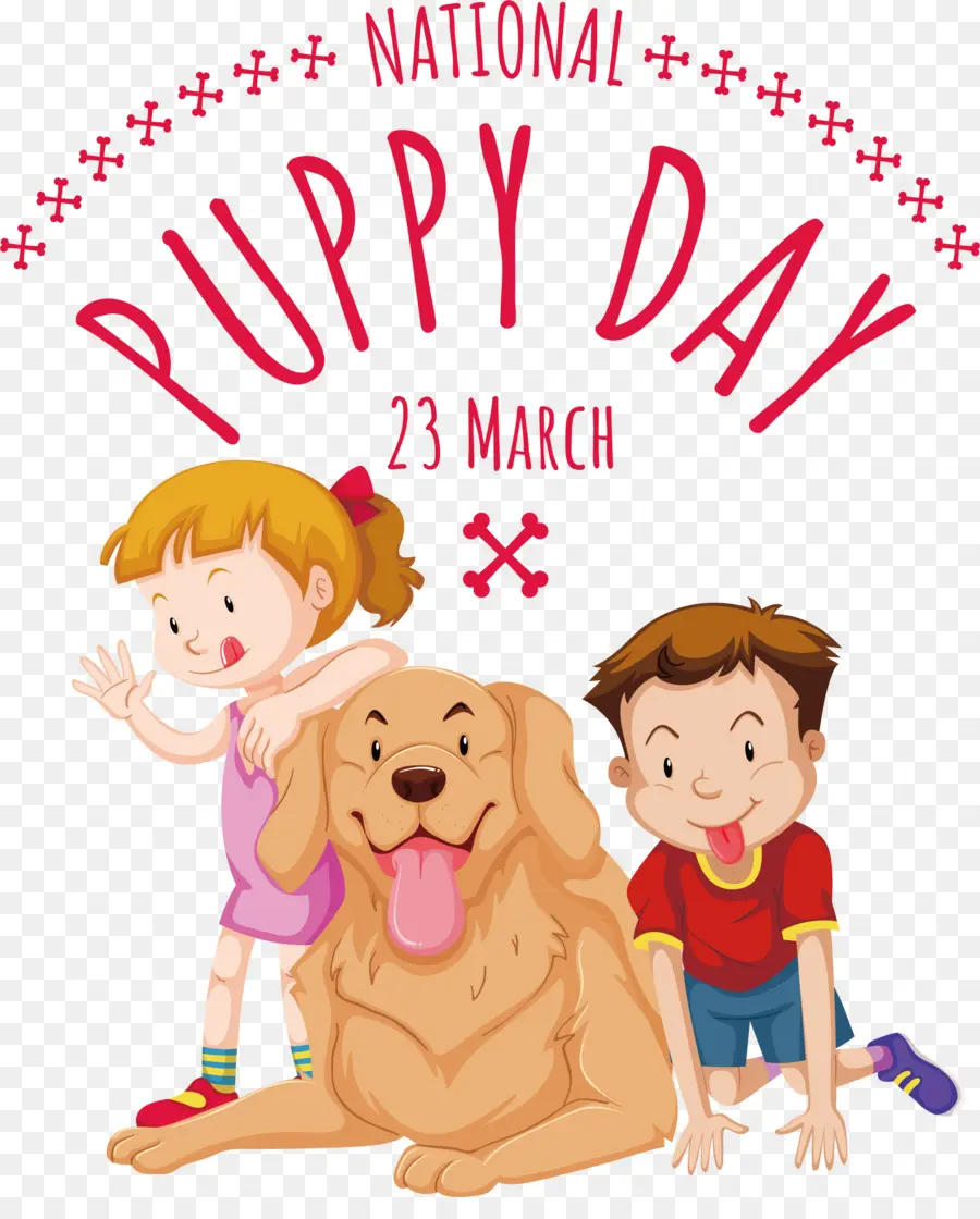 национальный день щенка，День щенка PNG
