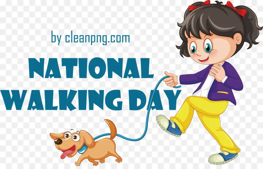 Национальный день ходьбы，День ходьбы PNG