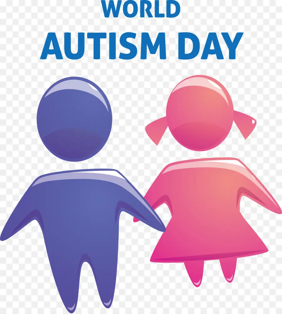 Всемирный День Распространения Информации О Проблеме Аутизма，День осведомленности об аутизме PNG