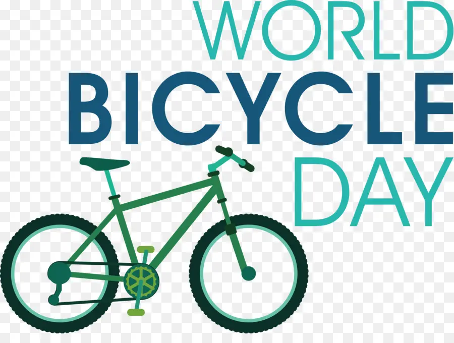 Всемирный день велосипеда，Всемирный велосипедный день PNG