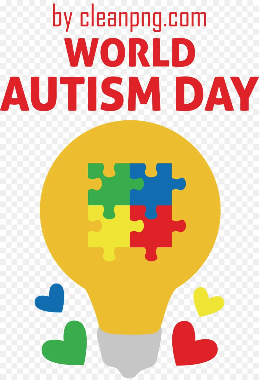 День осведомленности об аутизме，Всемирный День Распространения Информации О Проблеме Аутизма PNG