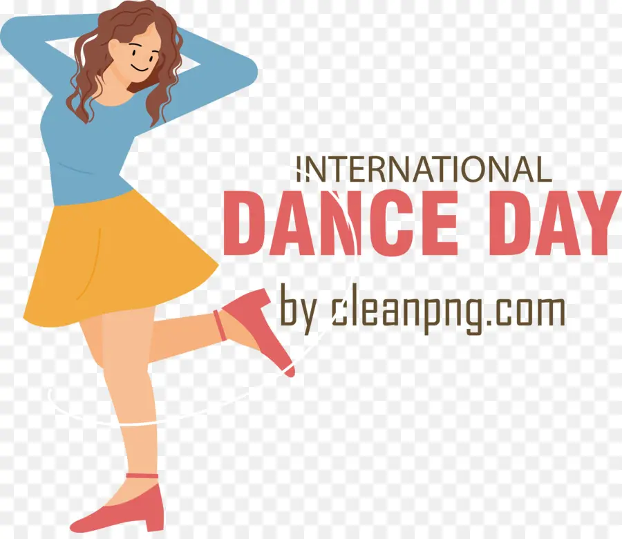 International Dance Day，День танца PNG