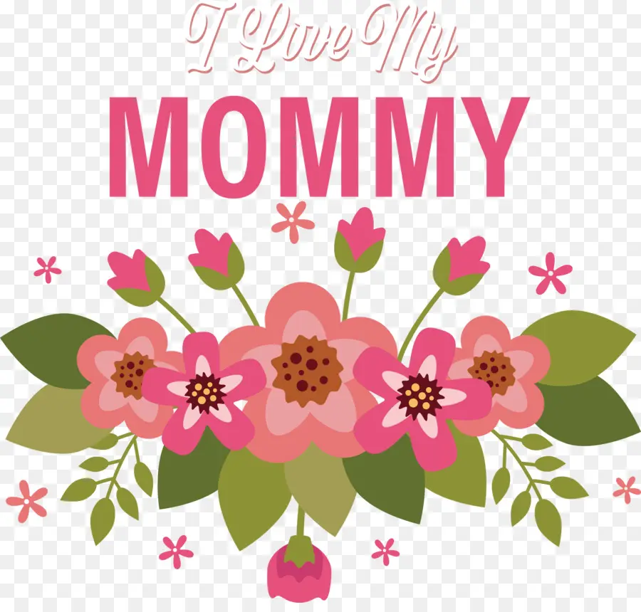 я люблю свою маму，Mothers Day PNG
