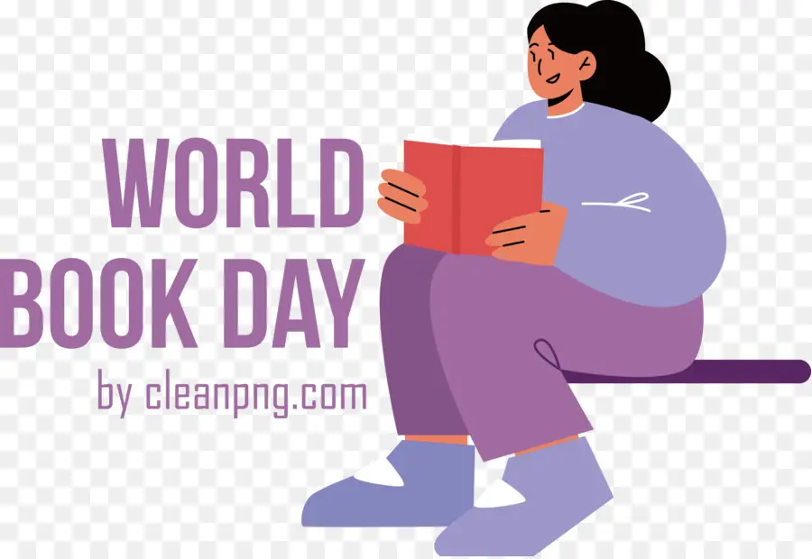 Всемирный день книги，Мировая книга и день авторских прав PNG