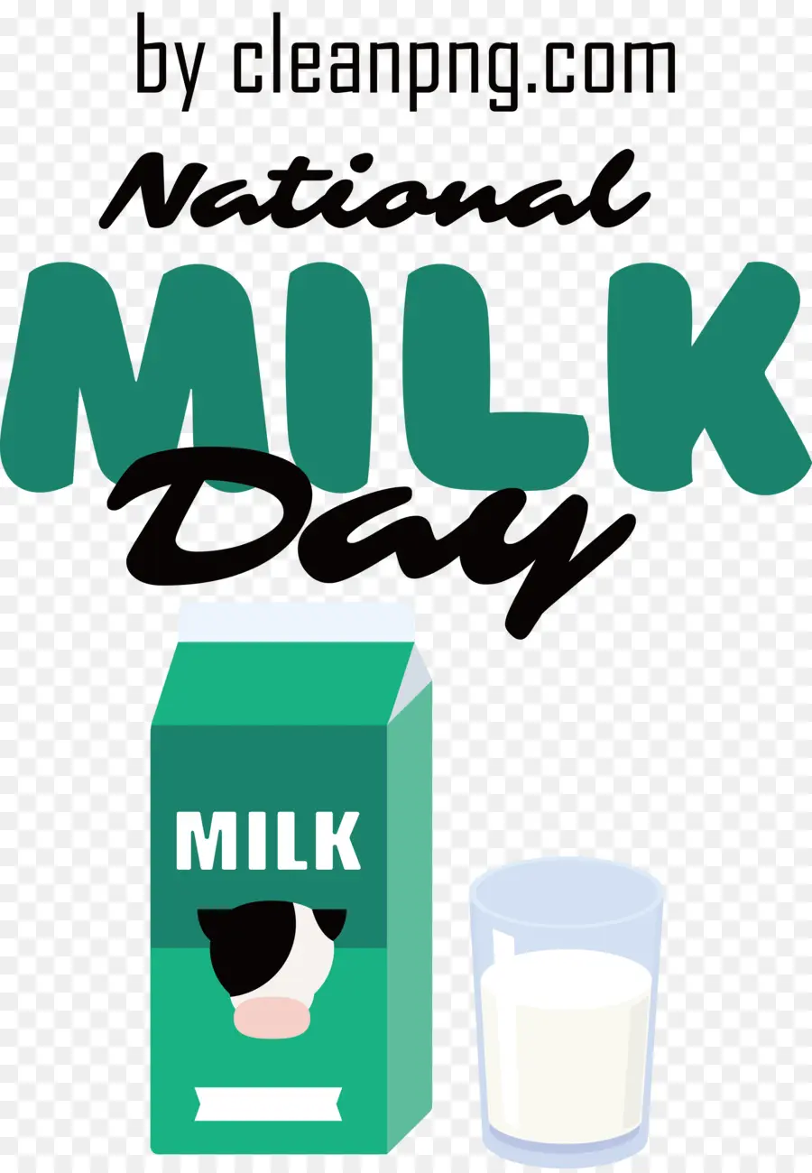 Национальный день молока，день молока PNG