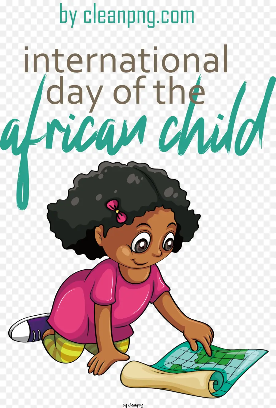 Международный день африканского ребенка，африканский ребенок PNG