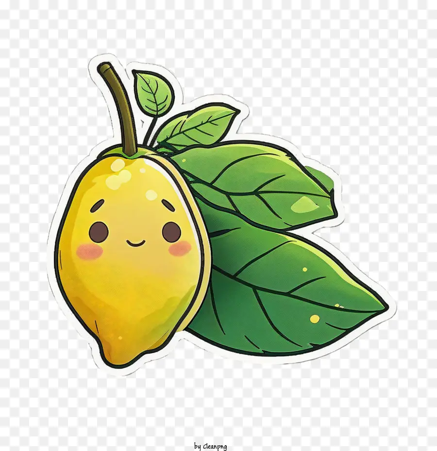 Каваи Манго，желтое манго PNG