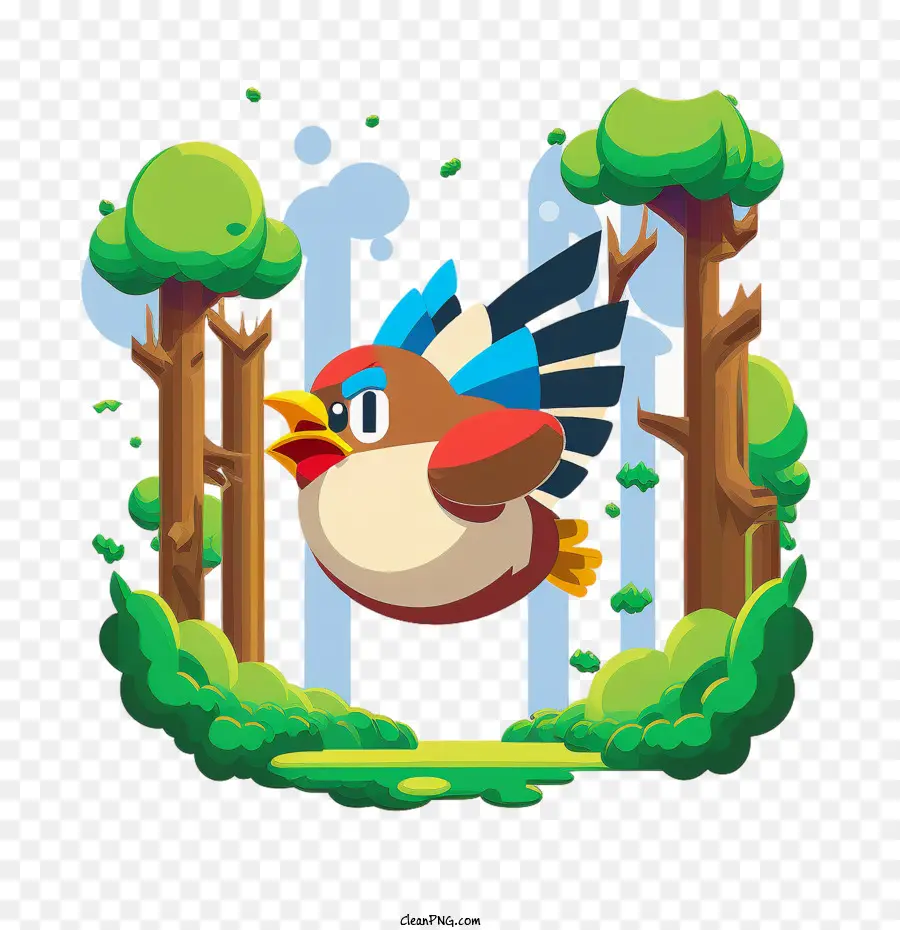 Flappy Птица，Плоская плоская птица PNG