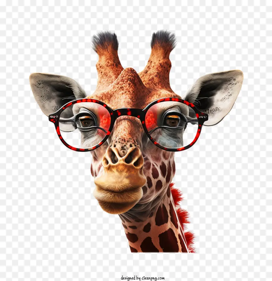 забавный жираф，мультфильм жираф PNG