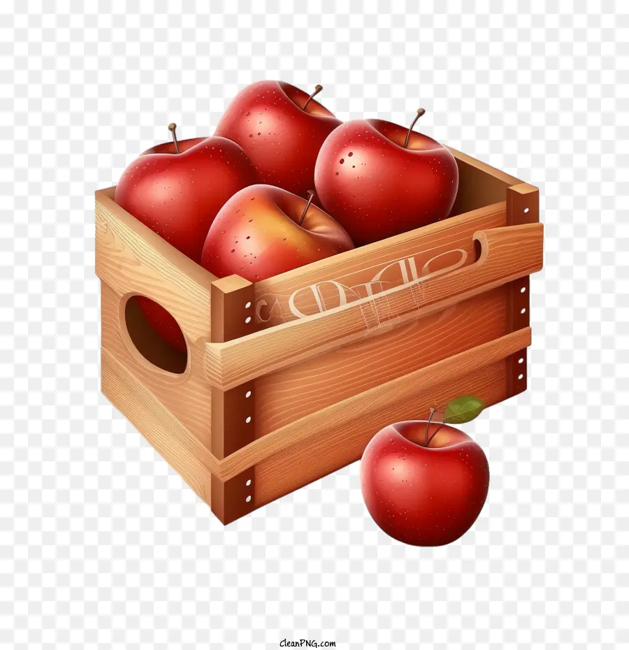 зрелые яблоки，красные яблоки PNG