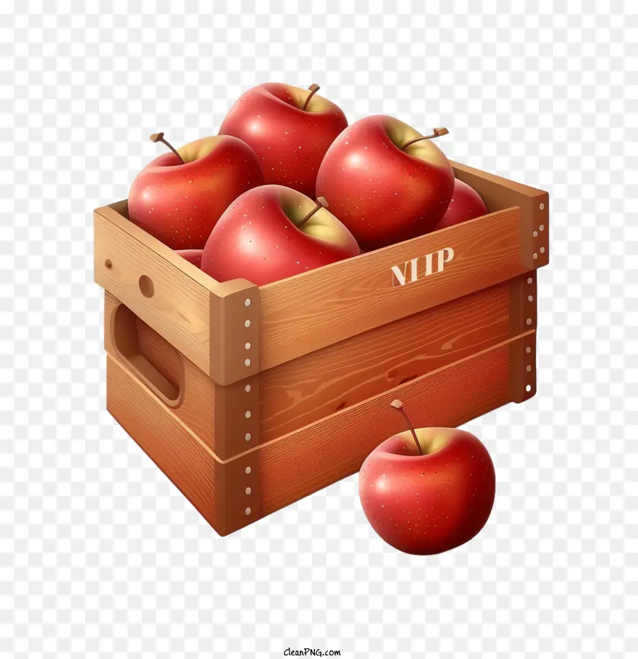 зрелые яблоки，красные яблоки PNG