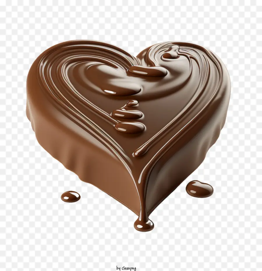 Сердечный шоколад，день шоколада PNG