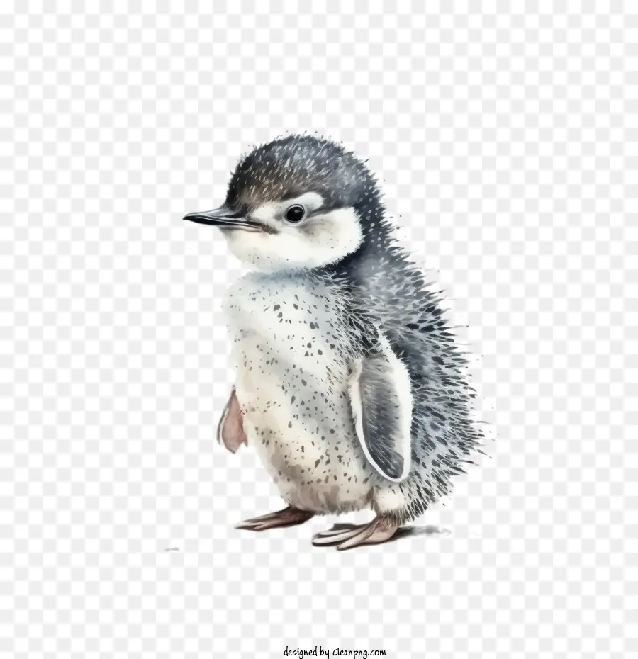 ручная роспись пингвин，Маленький пингвин PNG