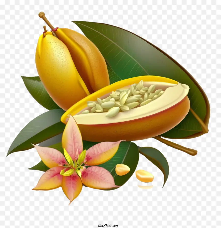 Манго，манго PNG