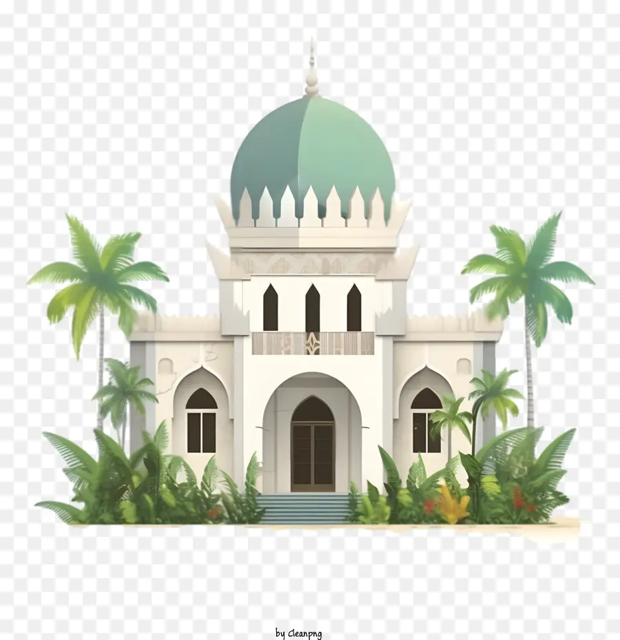 Мечеть，Плоская мечеть PNG