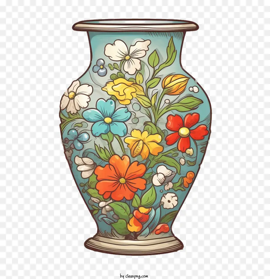 Винтажная ваза，Ваза PNG