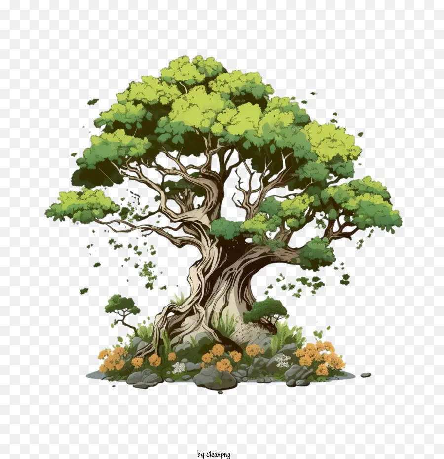 большое дерево，Дерево PNG
